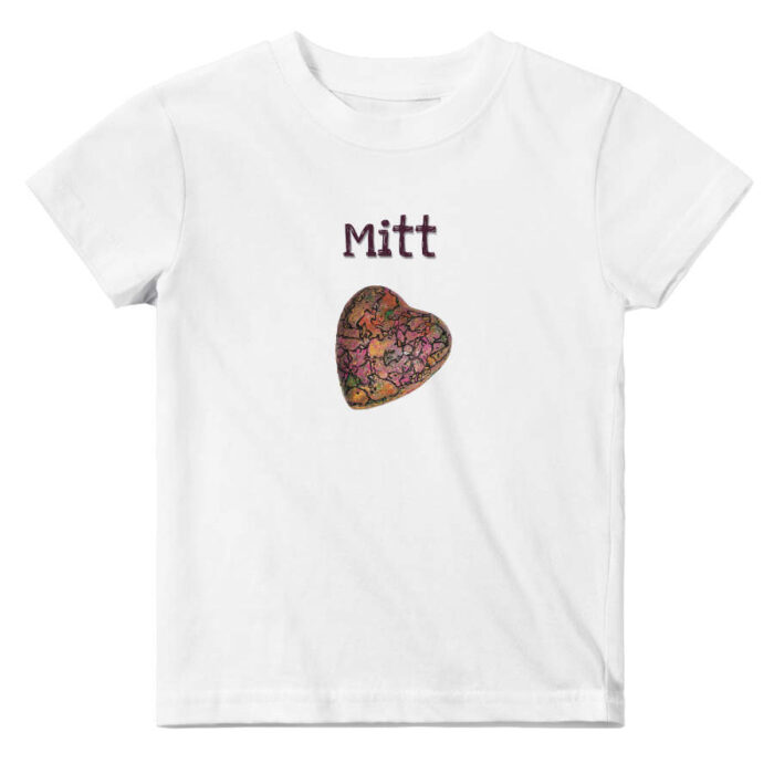 Klassisk baby t-shirt med rund hals - Mitt hjärta - Bild 8